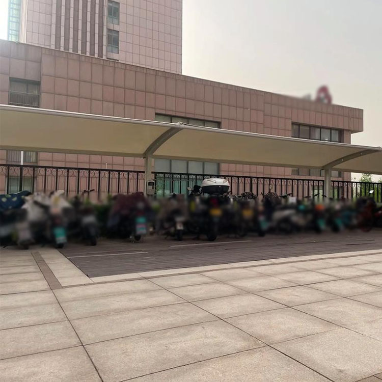 盐田区膜结构电动车棚